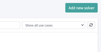 Botón Add new solver