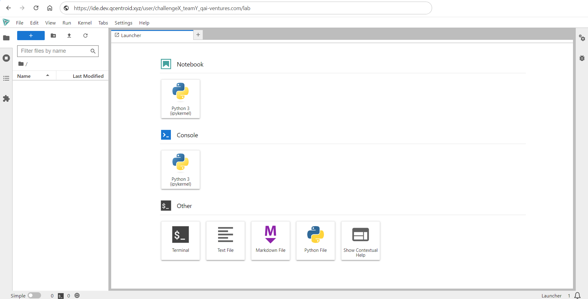 Entorno Jupyter Notebook