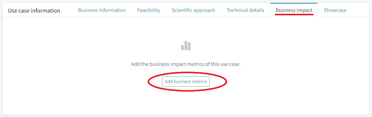 Add use case business metrics